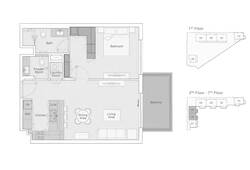 1 bedroom apartment